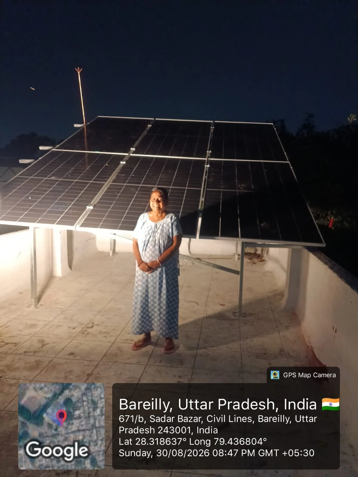 Supplied rooftop solar project photograph 16